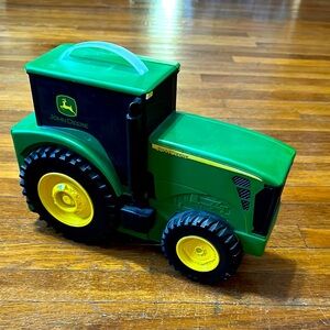 John Deere Green ERTL Toy Tractor/Car Storage